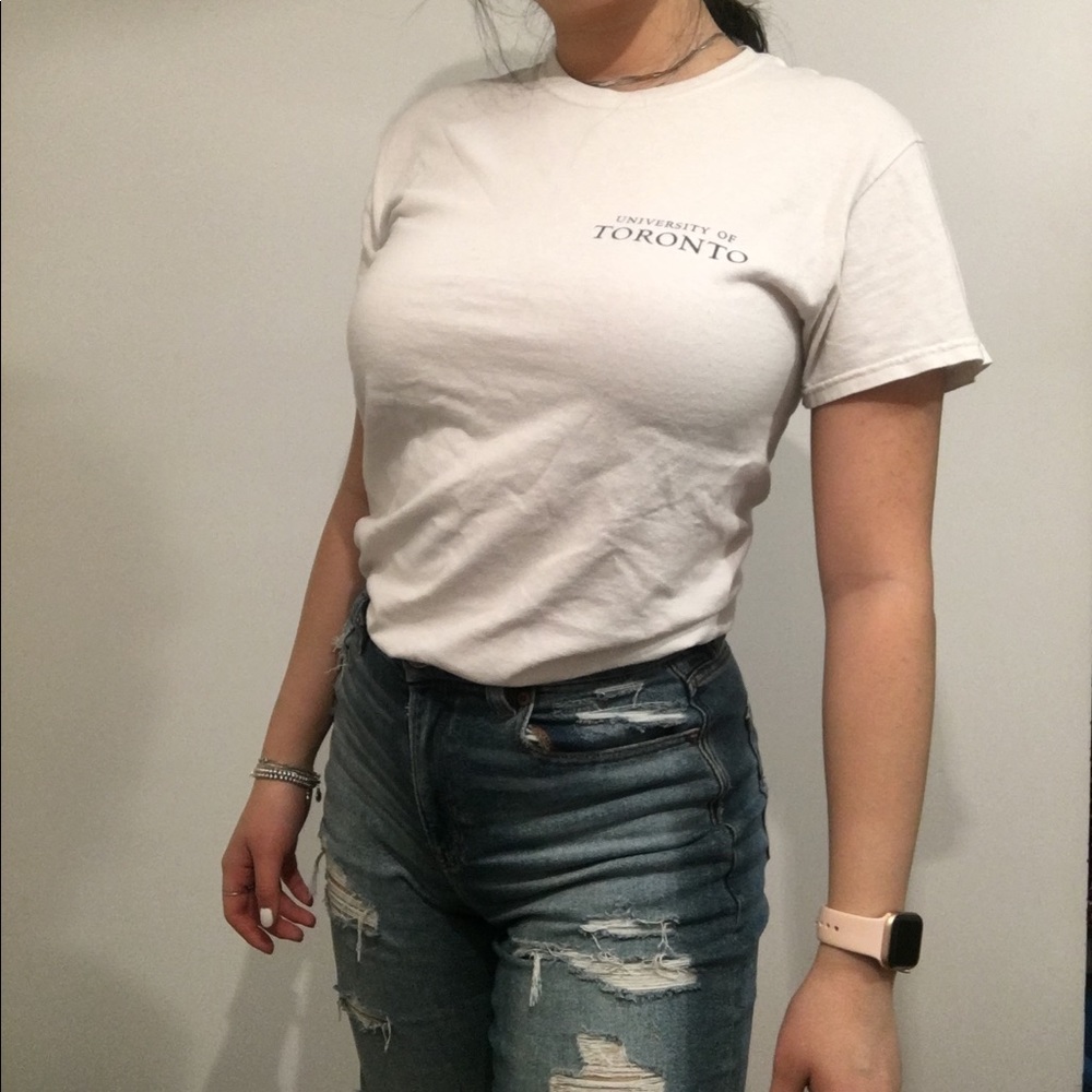 University of Toronto White Tee